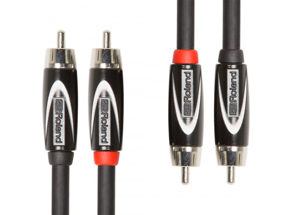 <b>Roland RCC-3-2R2R Cabo Audio RCA Duplo 1 metro comprimento Garantia Vitalícia</b> <b>Roland RCC-3-2R2R Cabo Audio RCA Duplo 1 metro comprimento Garantia Vitalícia</b>